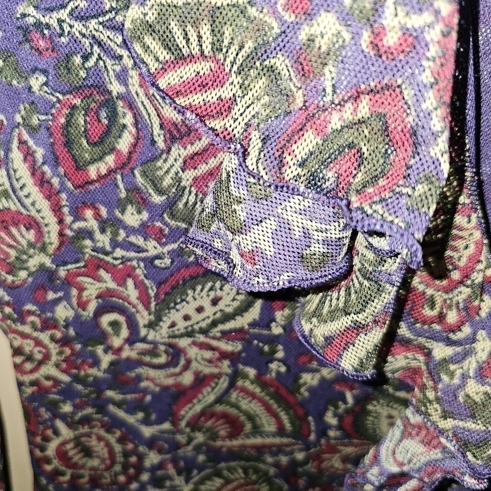 Blouse by Chaps Denim Petite SZ PM. - Picture 4 of 4